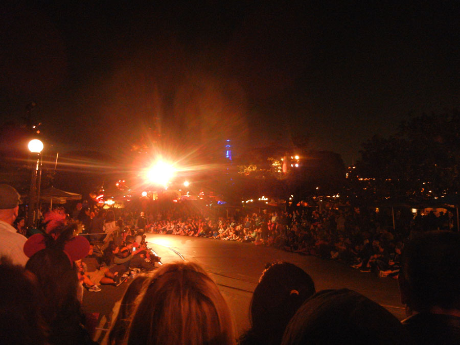Disneyland Parade at Night Picture